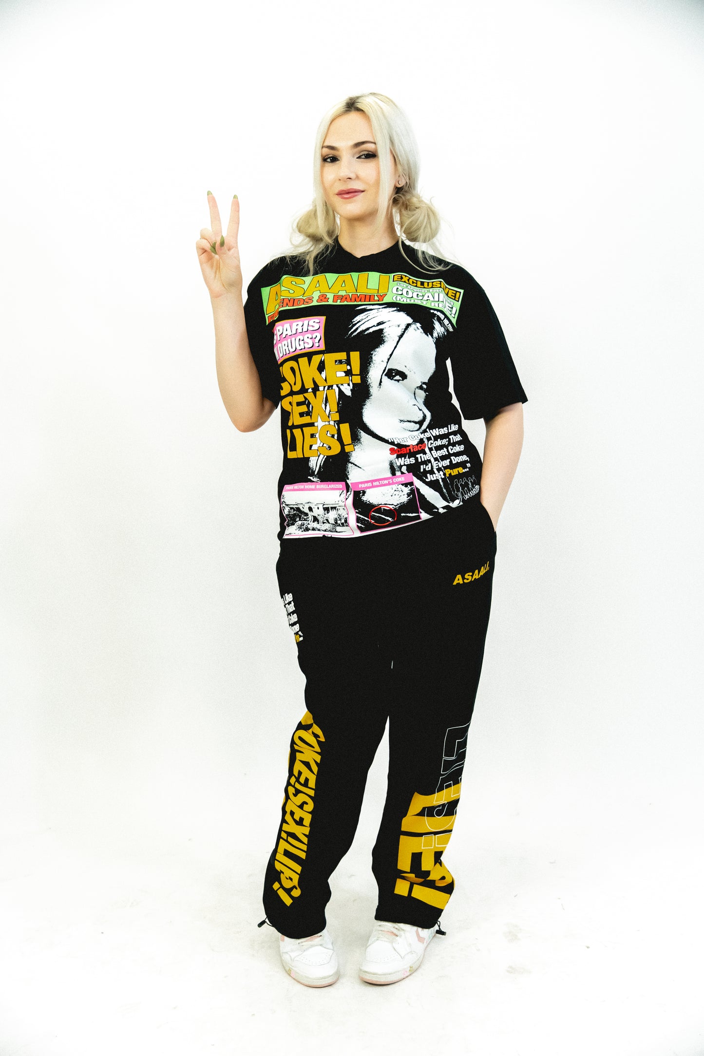 FNF X ASAALI PARIS T SHIRT