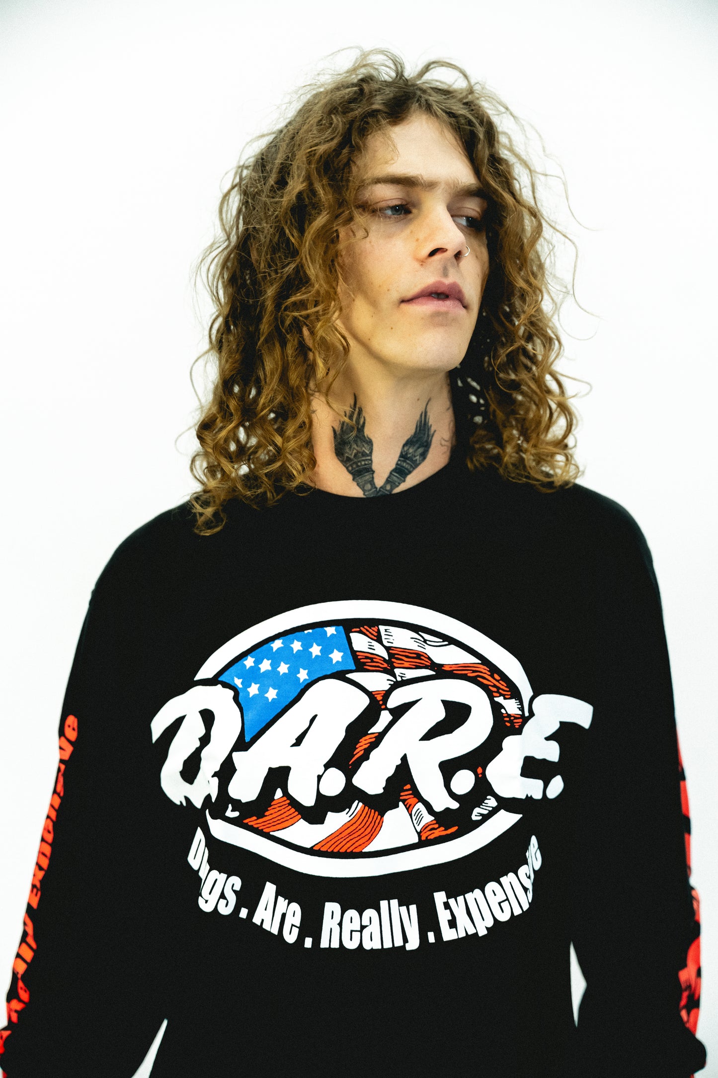 DARE LONG SLEEVE T SHIRT