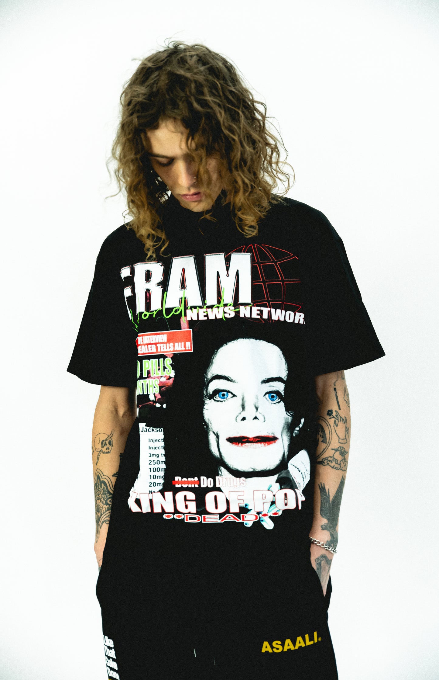 MICHAEL JACKSON MAGAZINE T SHIRT