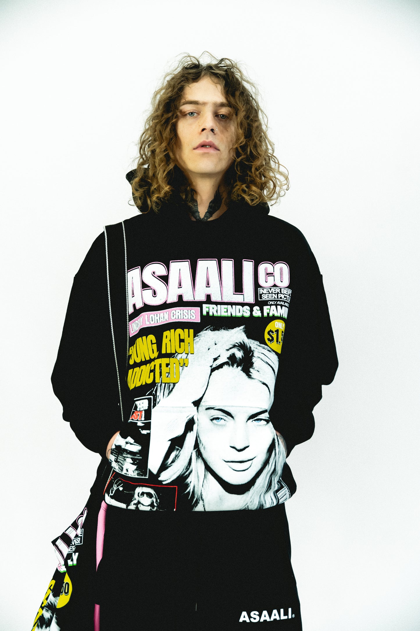 FNF X ASAALI YOUNG RICH & ADDICTED HOODIE
