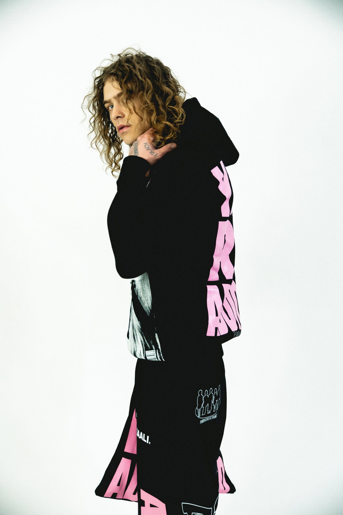 FNF X ASAALI YOUNG RICH & ADDICTED HOODIE