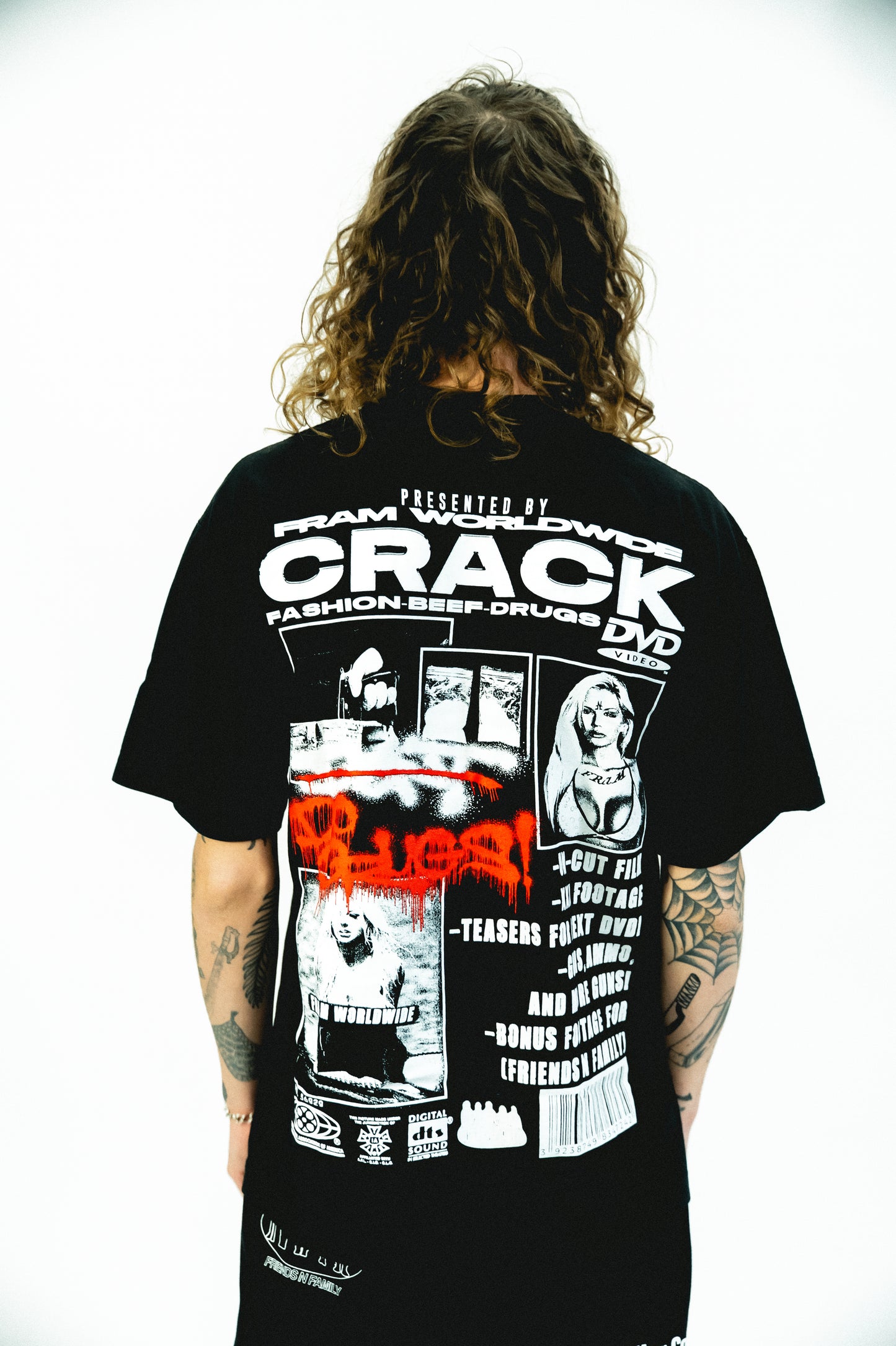 OZZY OSBOURNE CRACK DVD T SHIRT