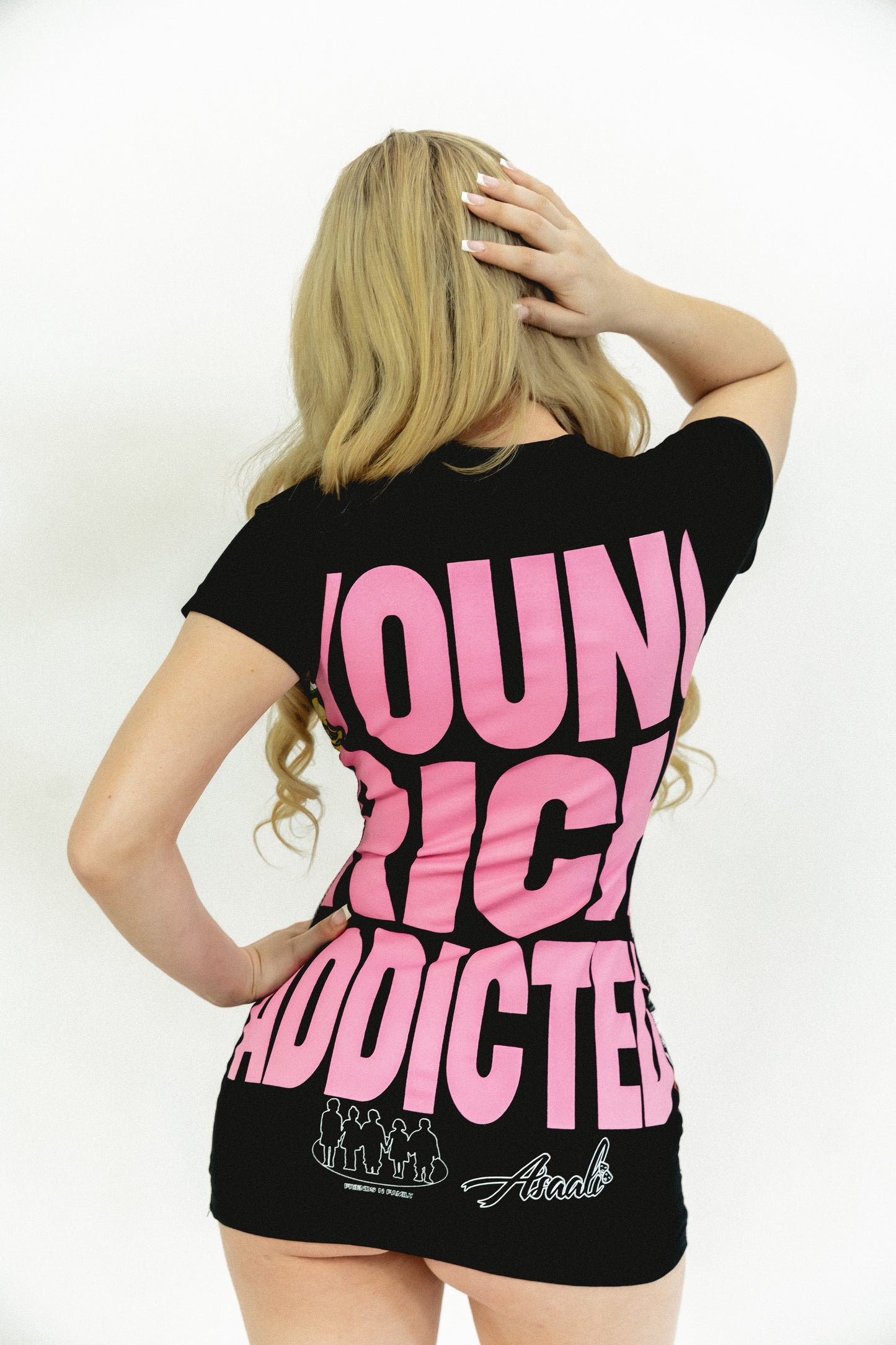FNF X ASAALI LINDSAY LOHAN DRESS