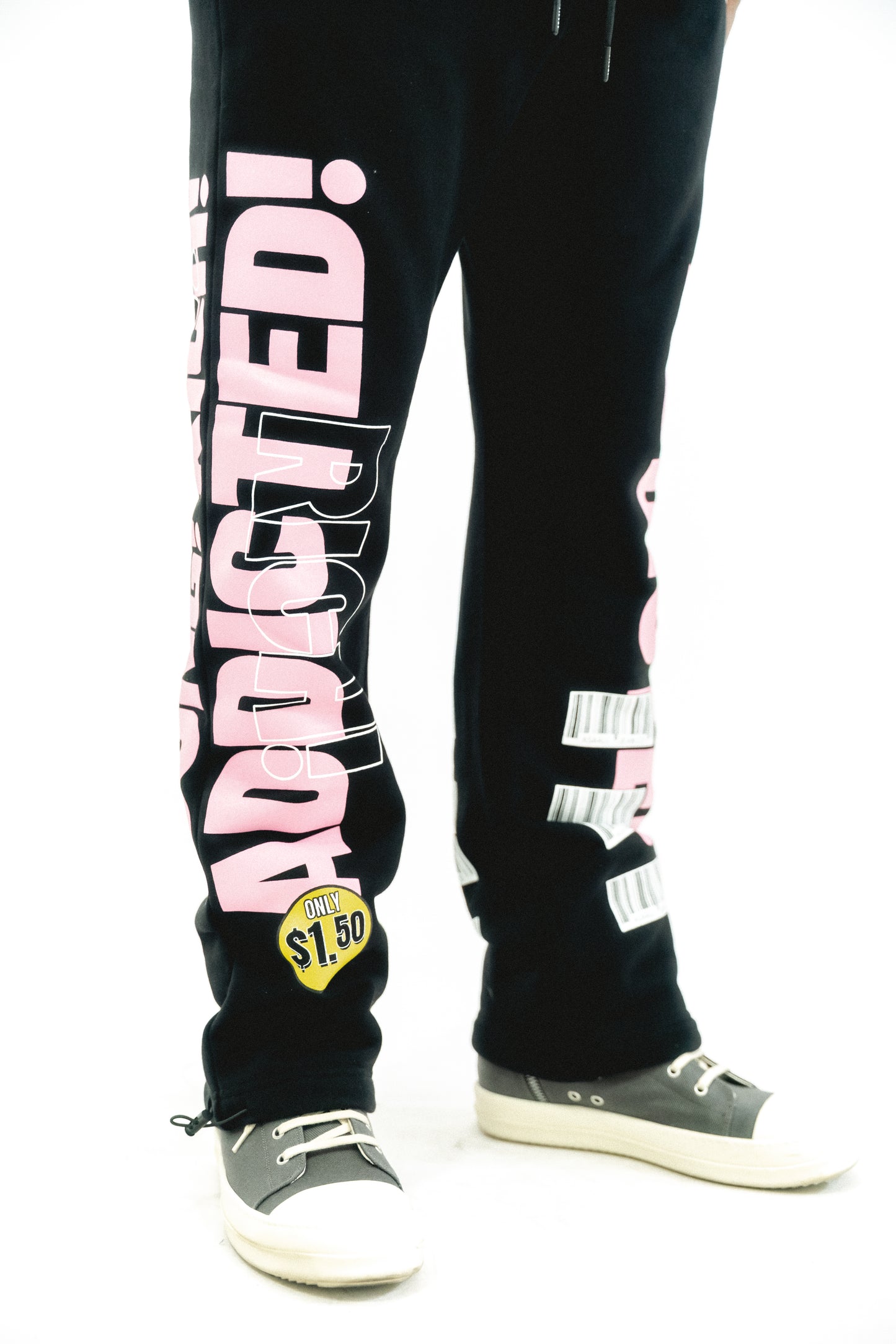 FNF X ASAALI YOUNG RICH ADDICTED SWEATPANTS