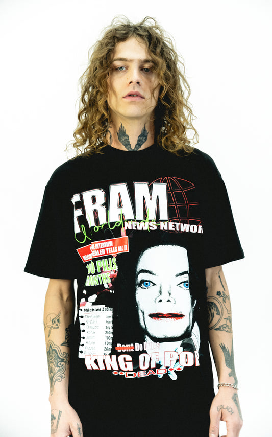 MICHAEL JACKSON MAGAZINE T SHIRT