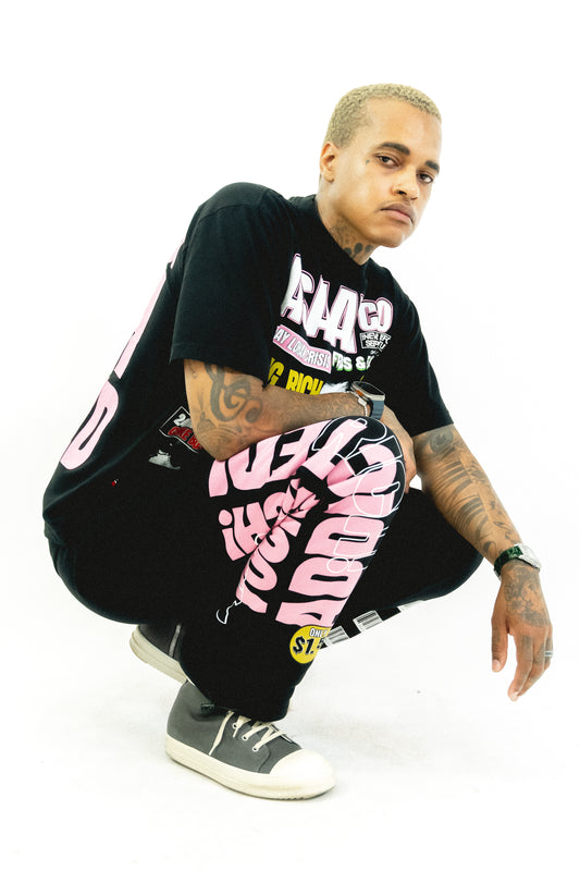 FNF X ASAALI YOUNG RICH ADDICTED SWEATPANTS